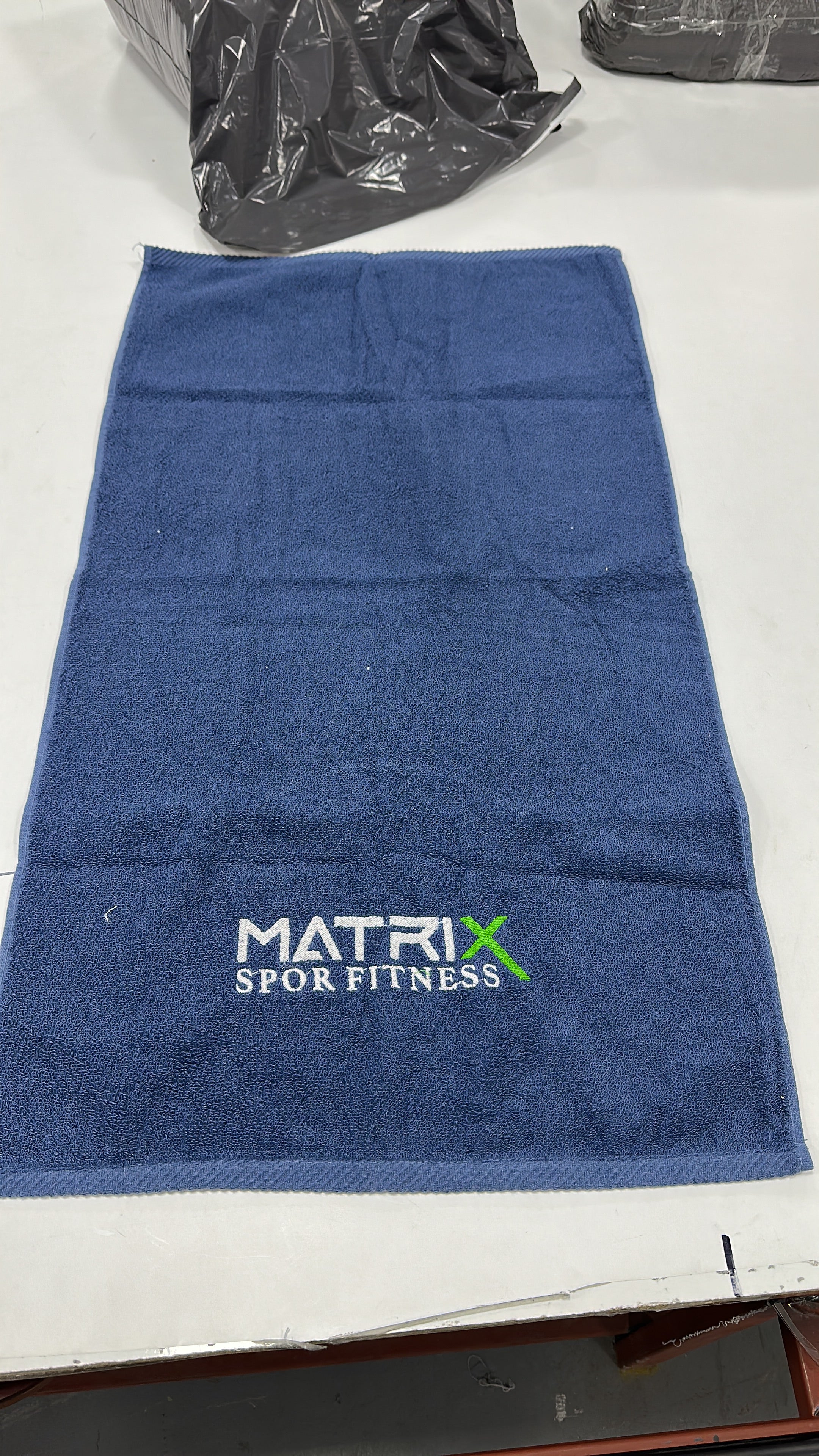 Spor Salonu Logolu Spor Havlusu | 50x90 cm | 225 Gramaj | Özel Üretim