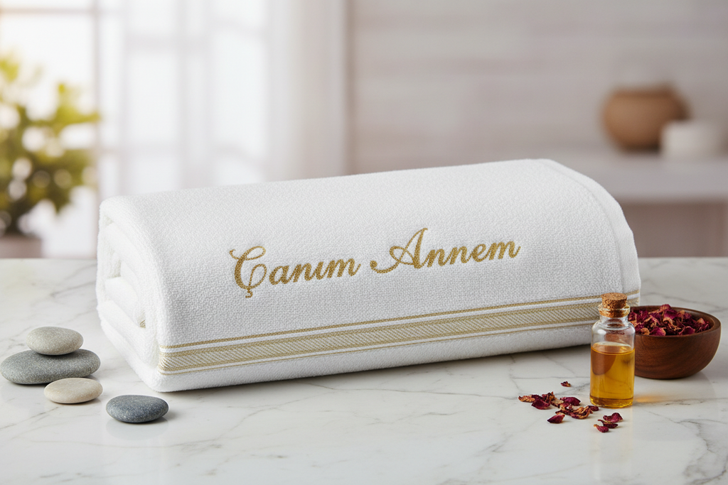 Canım Annem Baskılı Havlu
