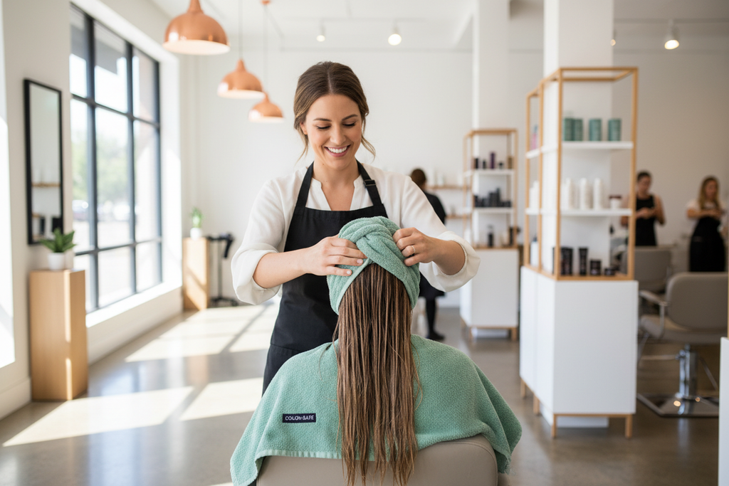 Kuaför Saç Havlusu - Salon Kullanımı